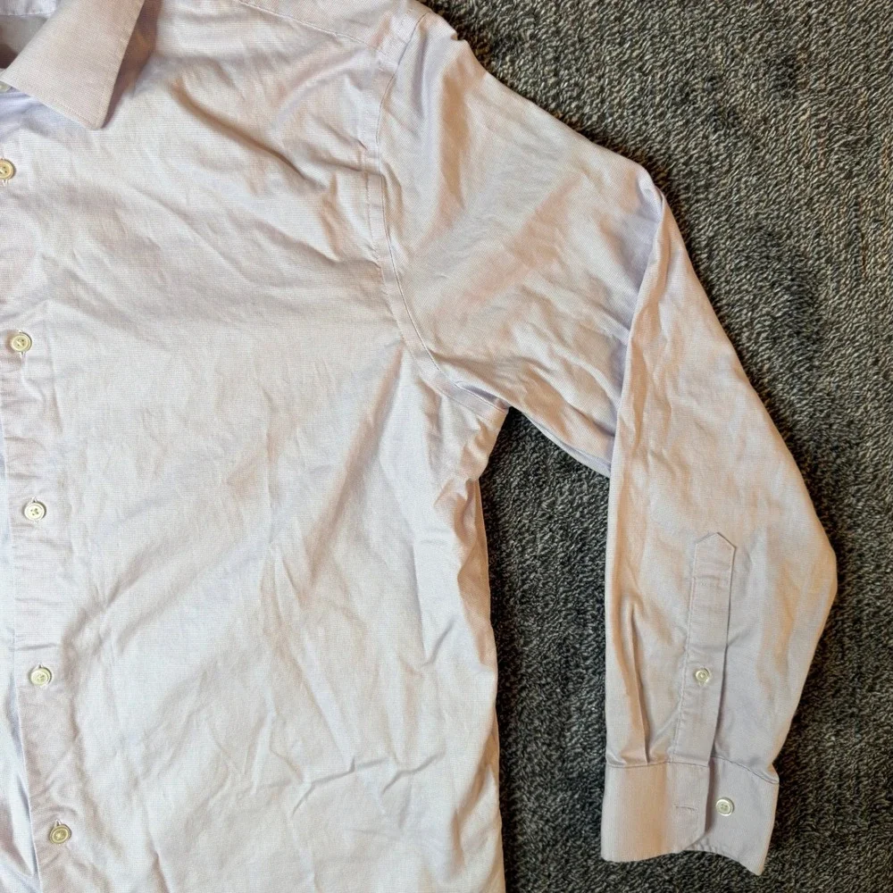 Banana Republic Mens XL Athletic Fit Wrinkle Resistant Dress Shirt Button Down